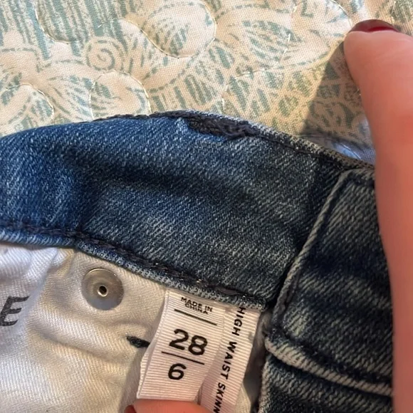 🌷LOFT HIGH WAIST SKINNY JEANS - Picture 3 of 3